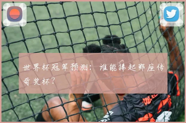 世界杯冠军预测:谁能捧起那座传奇奖杯?