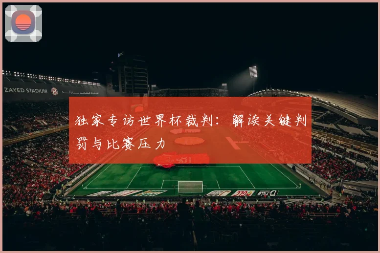 独家专访世界杯裁判:解读关键判罚与比赛压力